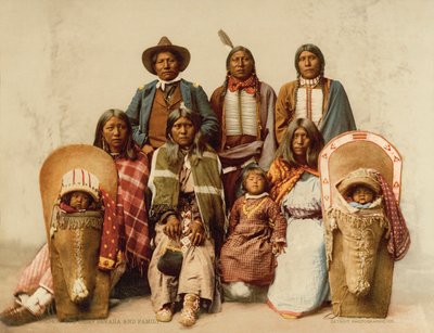 Ute Chief and His Family by Unknown